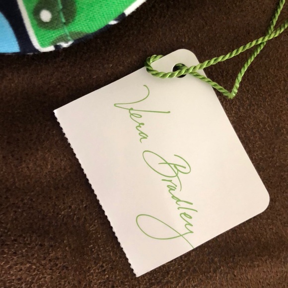 Vera Bradley Sweetheart Pouch cupcakes green - Picture 3 of 4